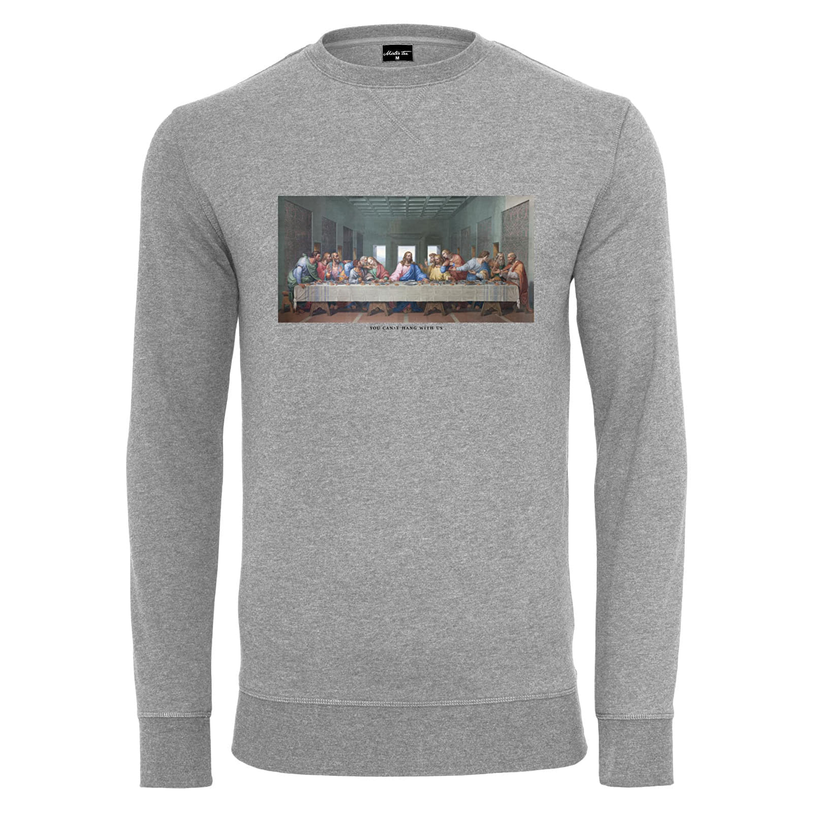 Mikina Urban Classics Canīt Hang With Us Crewneck Grey M