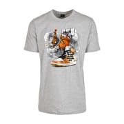 Urban Classics Vintage Ballin Tee Heather Grey