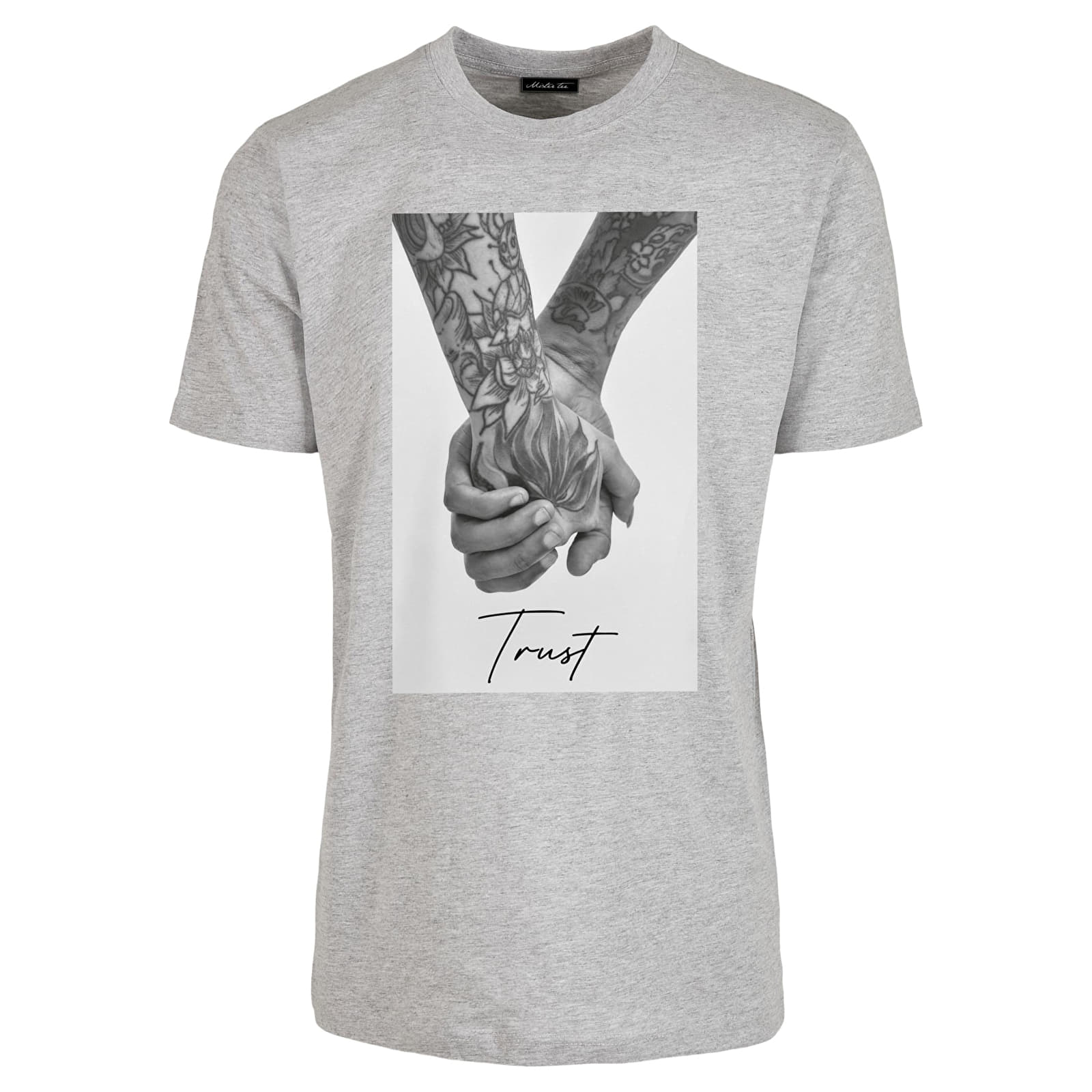 Majice i košulje Urban Classics Trust 2.0 Tee Heather Grey