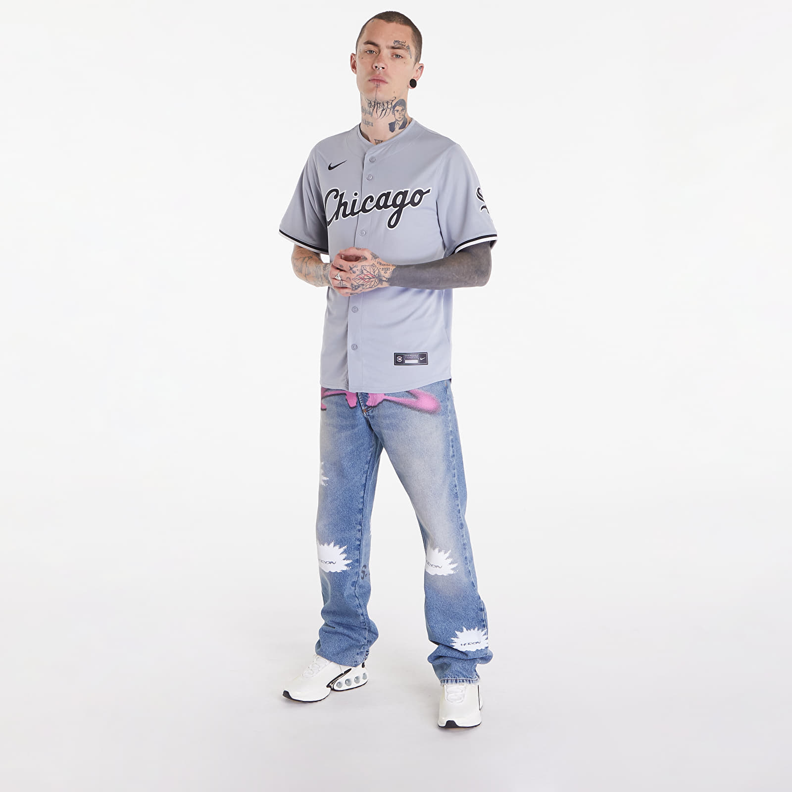 Trikood Nike MLB Limited Road Jersey Cloud Grey