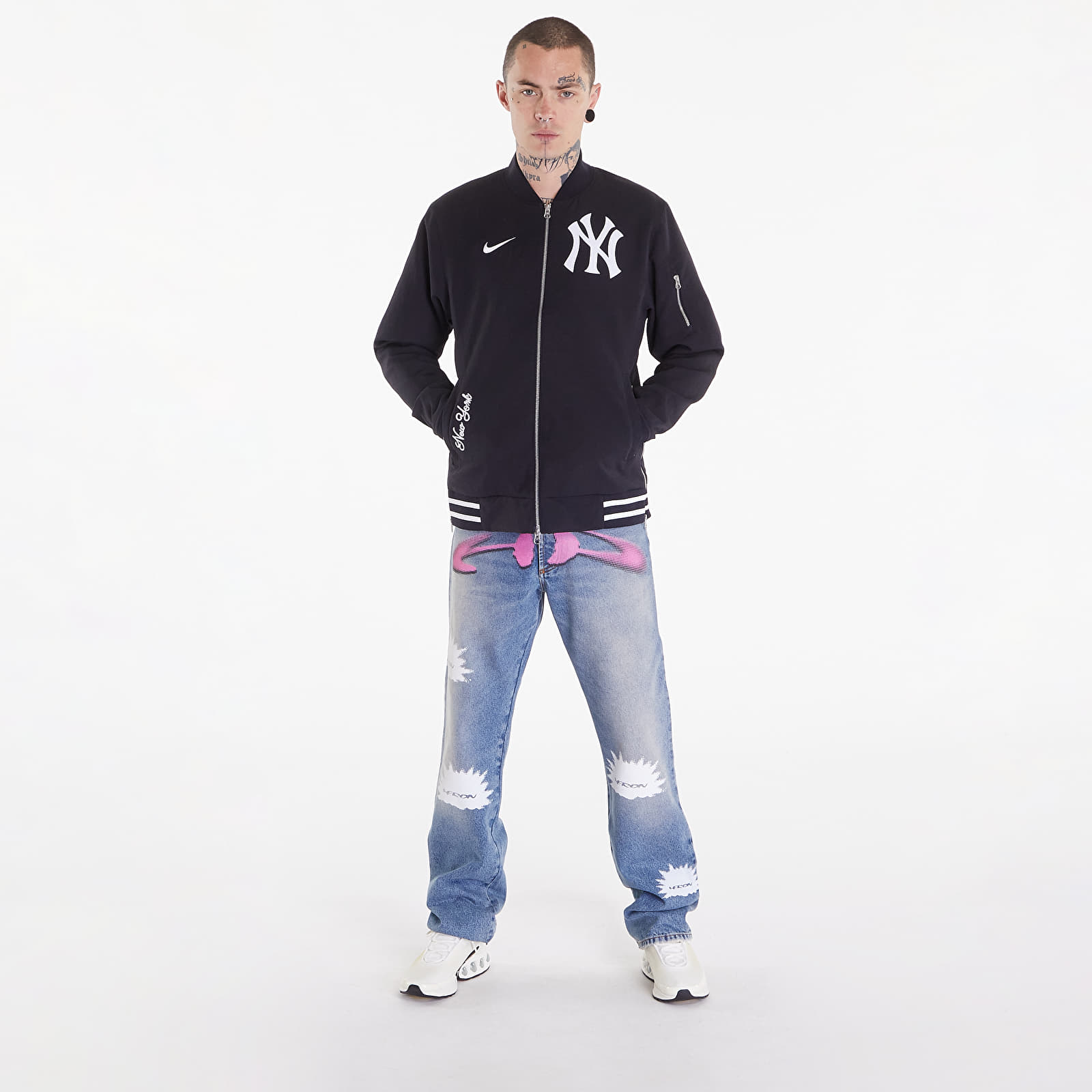 Nike air bomber jacket mens discount