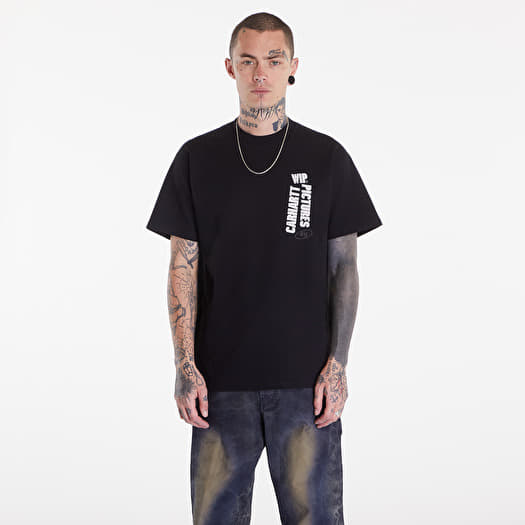 Tričko Carhartt WIP Short Sleeve Wip Pictures T-Shirt UNISEX Black