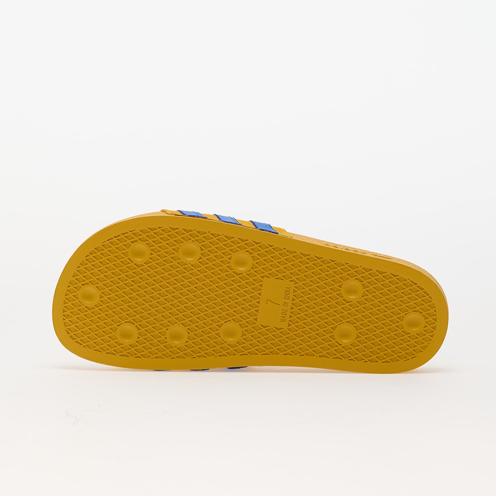 Turnschuhe und Schuhe für Männer adidas Adilette Bold Gold/ Blue Bird/ Bold Gold