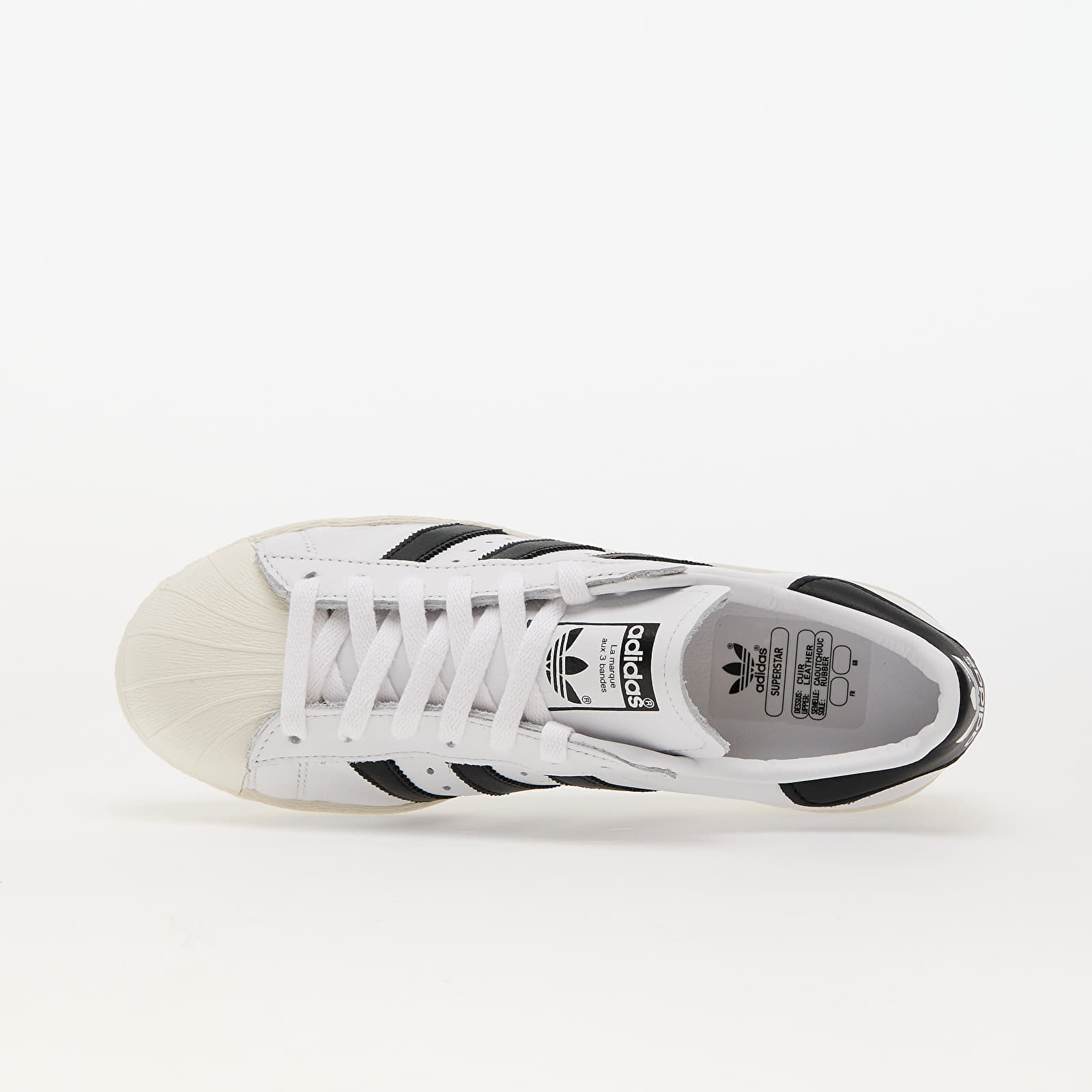 Scarpe e scarpe da ginnastica da uomo adidas Superstar 82 Ftw White Core Black Off White Queens