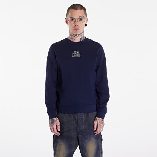 Mikina LACOSTE Men's Sweatshirt Navy Blue