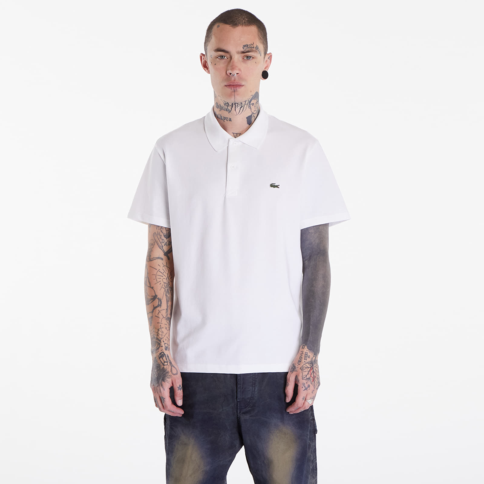 T-shirts LACOSTE Men's S/S Polo White