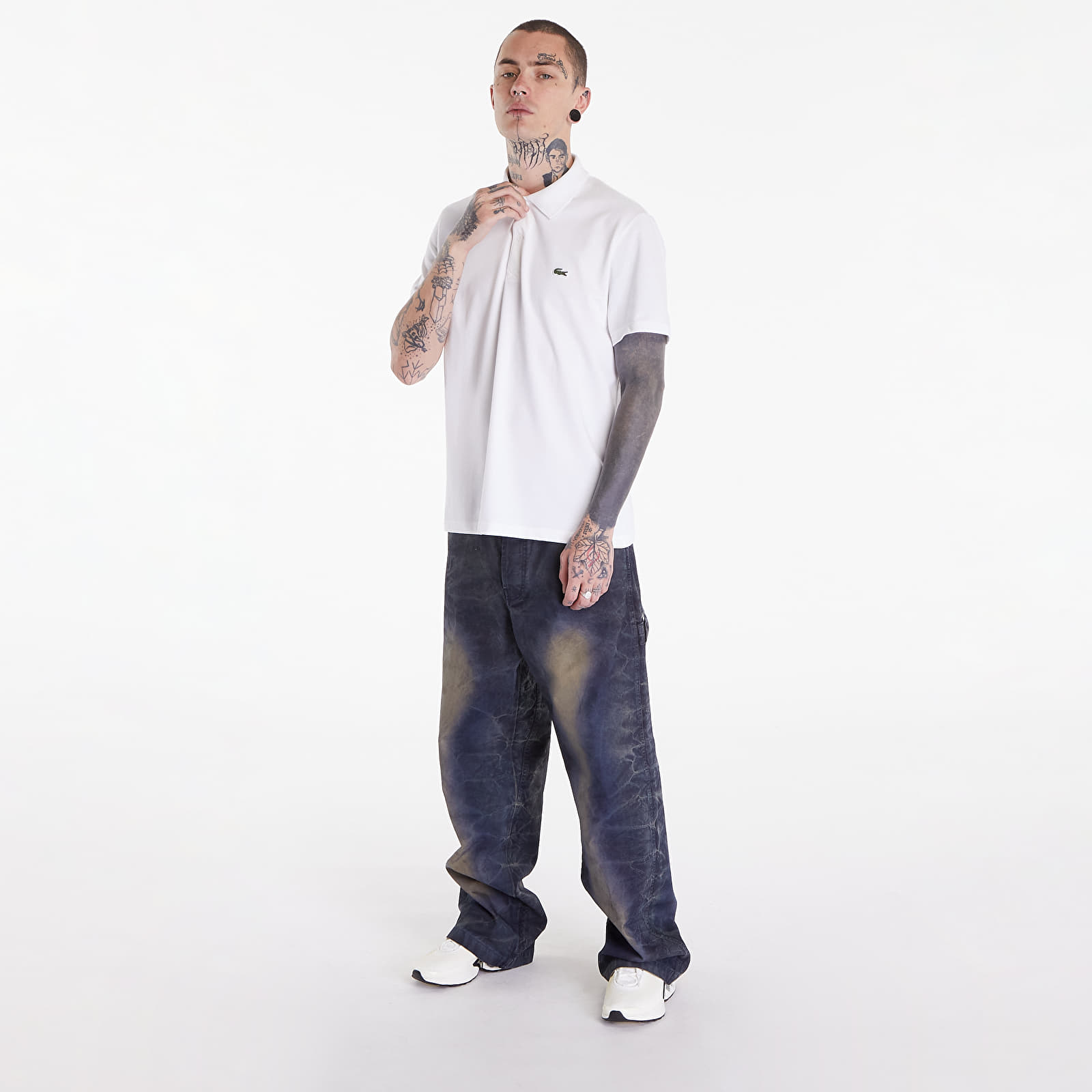 T-shirts LACOSTE Men's S/S Polo White
