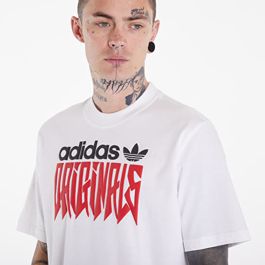 T Shirts adidas Graphic Tee Loose White Queens