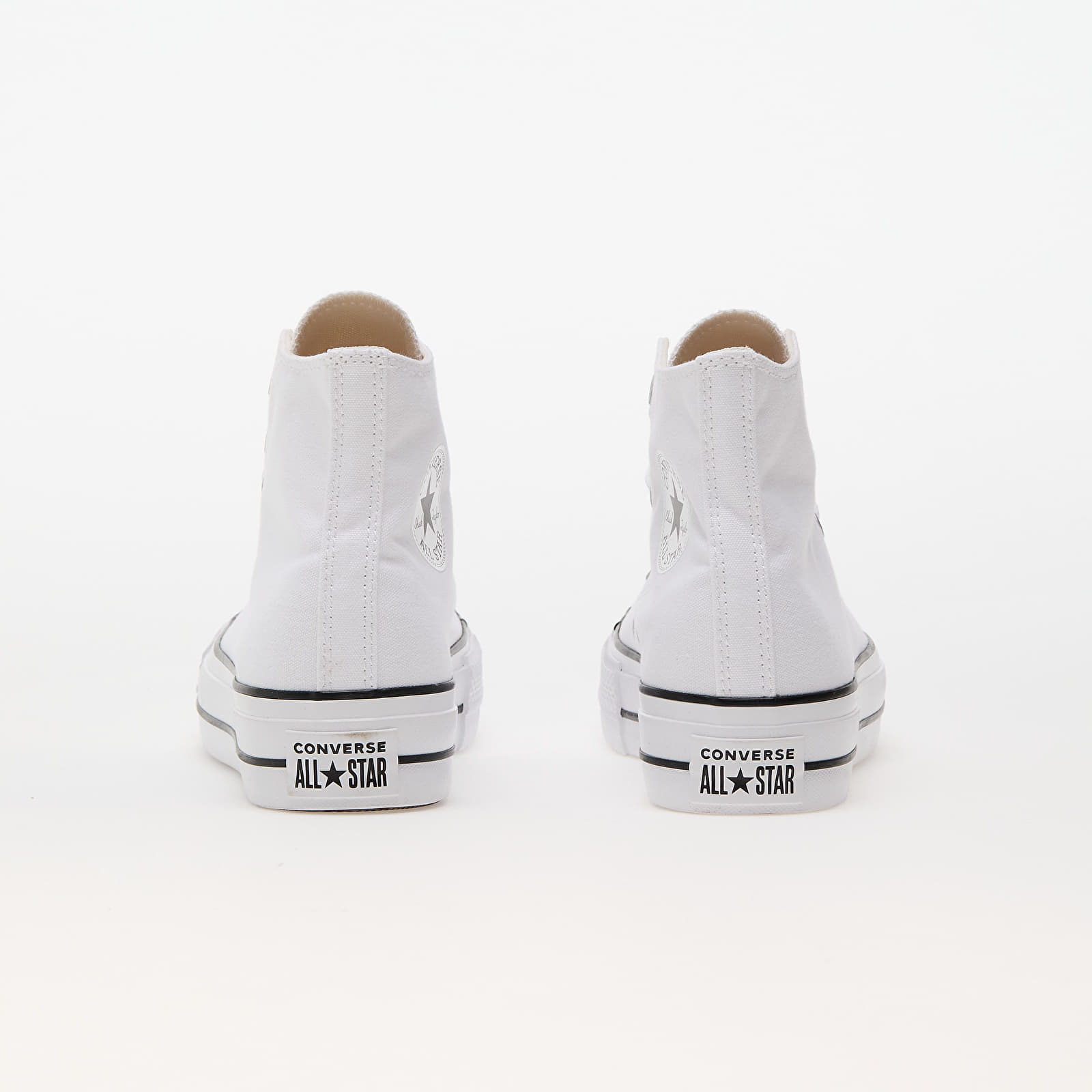 Women s sneakers and shoes Converse Chuck Taylor All Star Lift Platform Wide Width White Black White Queens