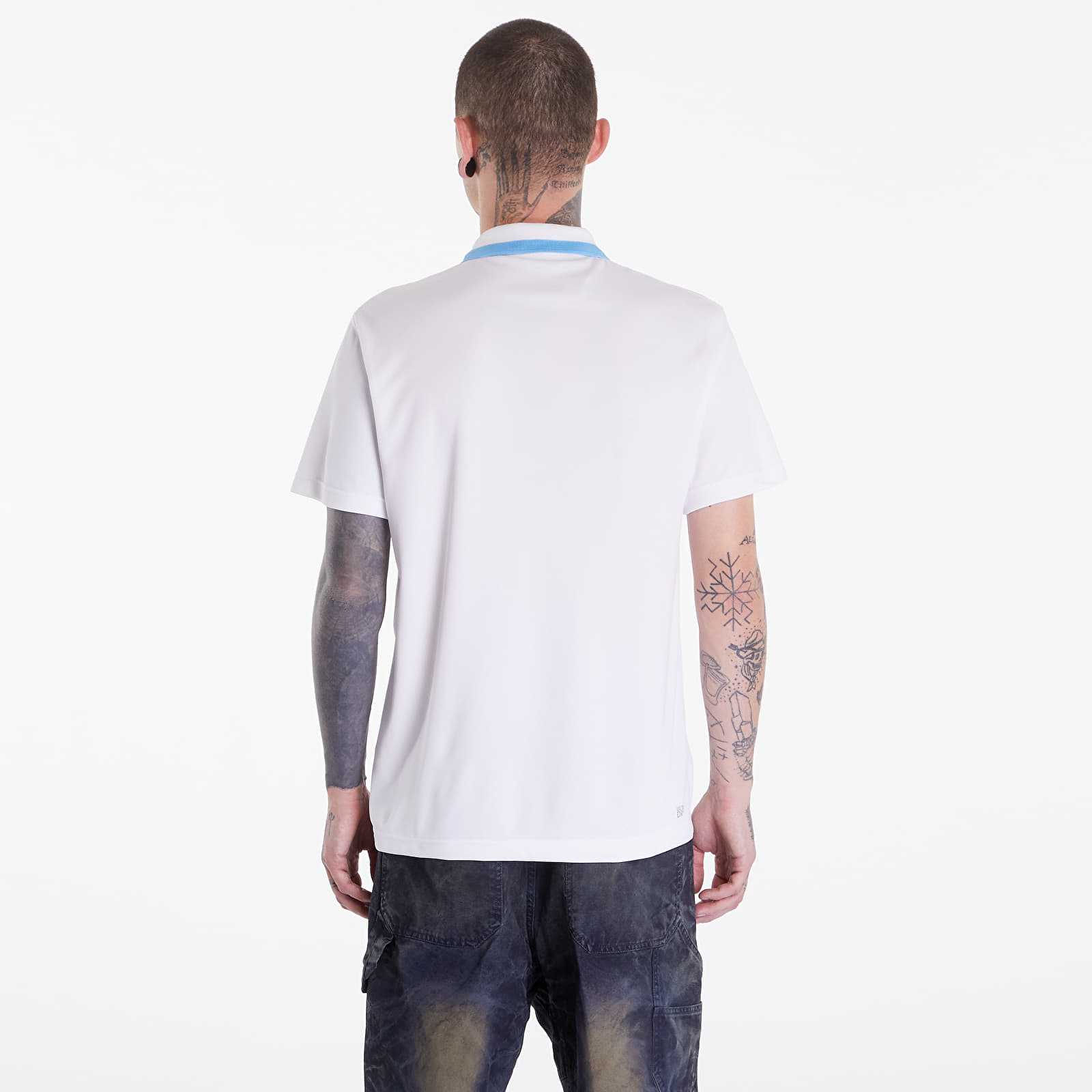 T-Shirts LACOSTE Men's S/S Polo White/ Bonnie/ Yellow