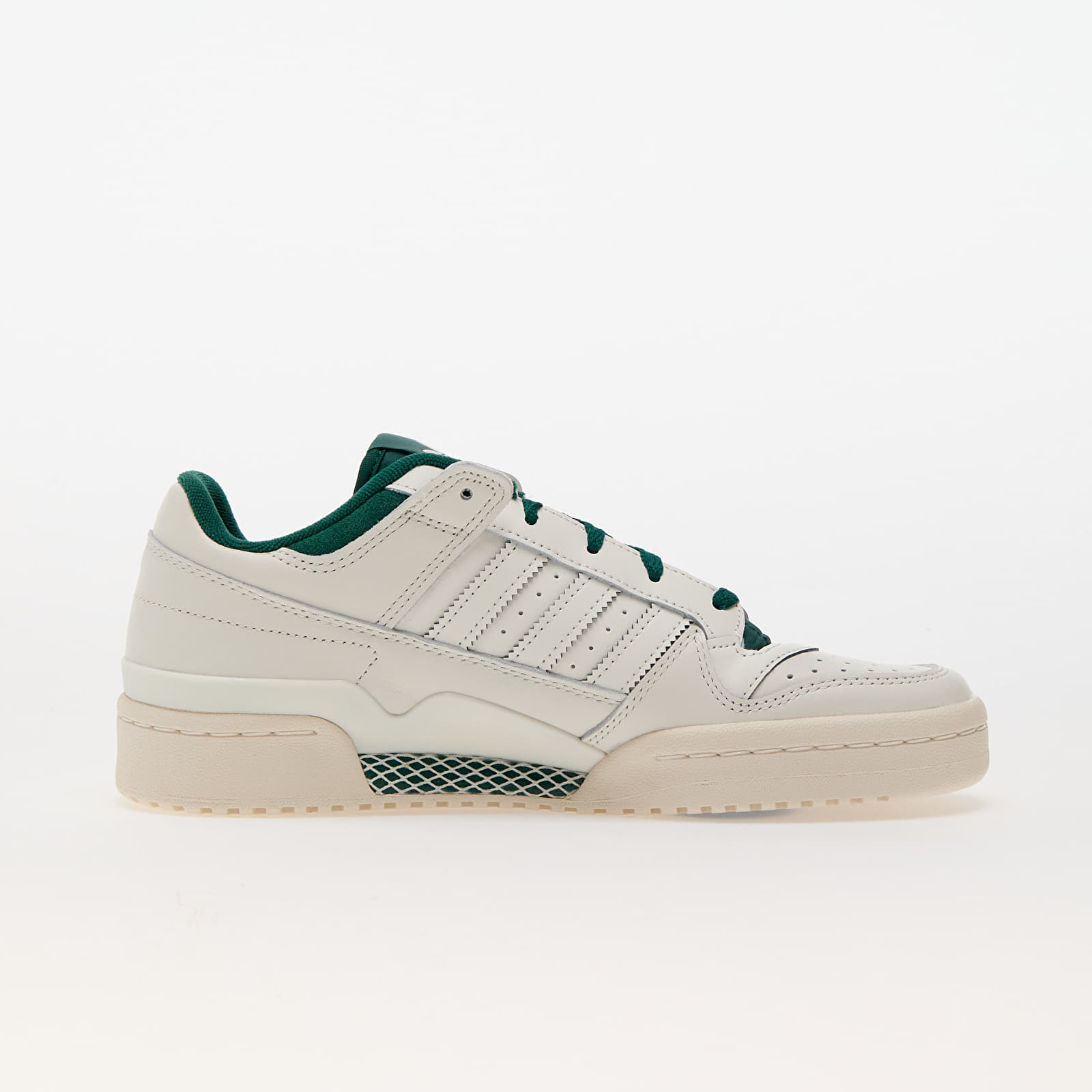Men s sneakers and shoes adidas Forum Low Cl Cloud White Collegiate Green Crew White Queens