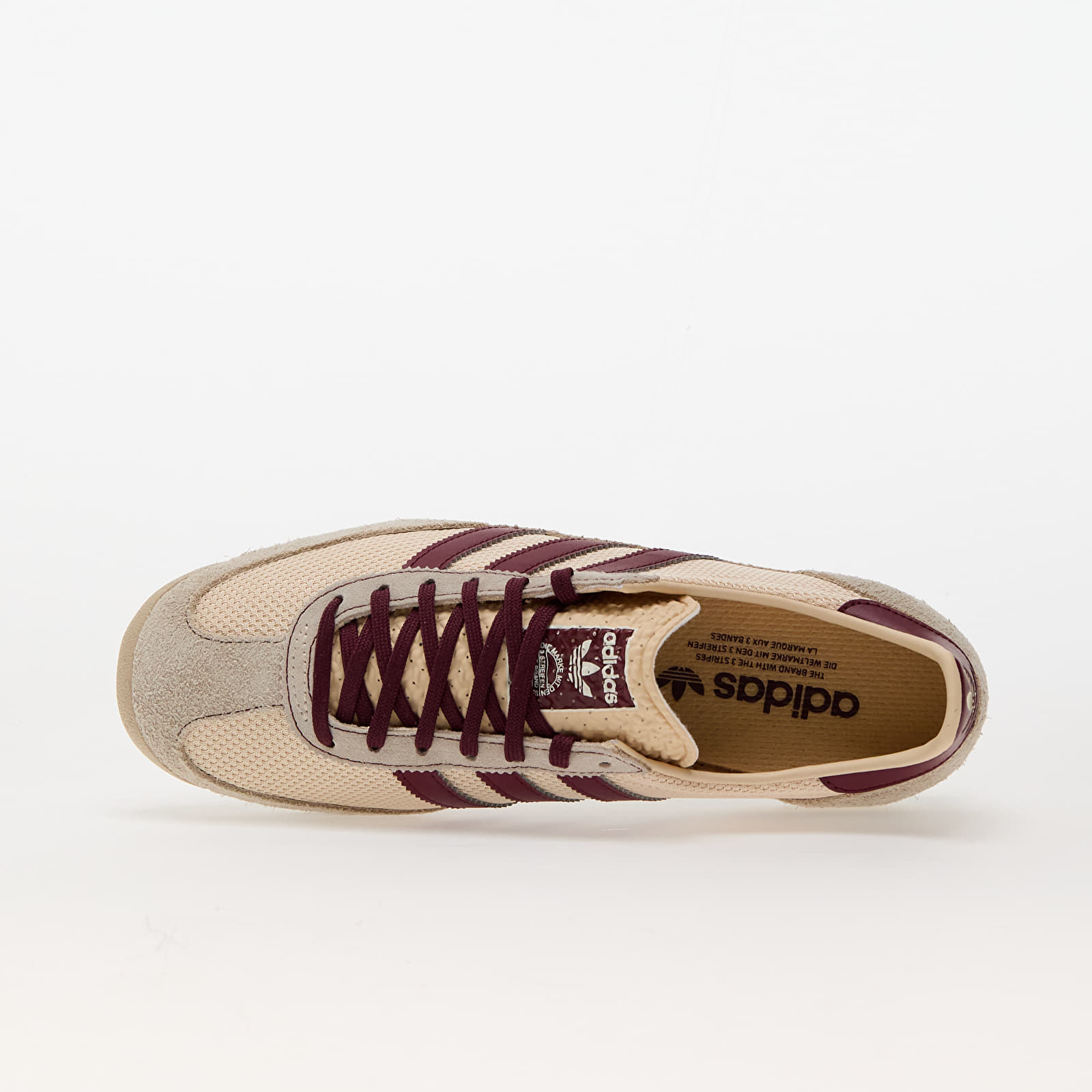 Women's sneakers and shoes adidas SL 72 Og W Crystal Sand/ Shadow Red/ Wonder Beige