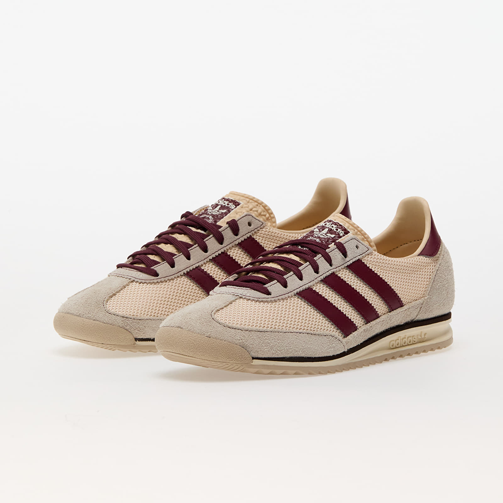 Women's sneakers and shoes adidas SL 72 Og W Crystal Sand/ Shadow Red/ Wonder Beige