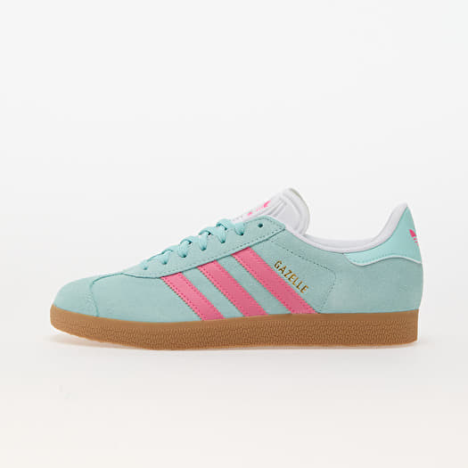 Sneakers und Schuhe fur Frauen adidas Gazelle W Flash Aqua Lucid Pink Offwhite Queens