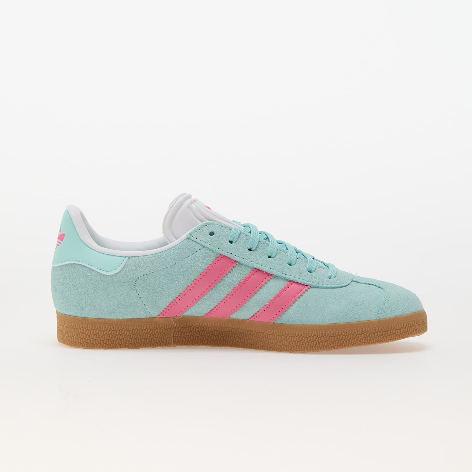Women's sneakers and shoes adidas Gazelle W Flash Aqua/ Lucid Pink/ Offwhite
