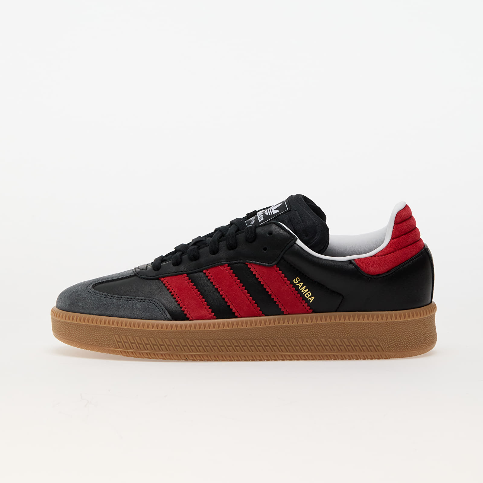 Men's sneakers and shoes adidas Samba Xlg Core Black/ Better Scarlet/ Carbon