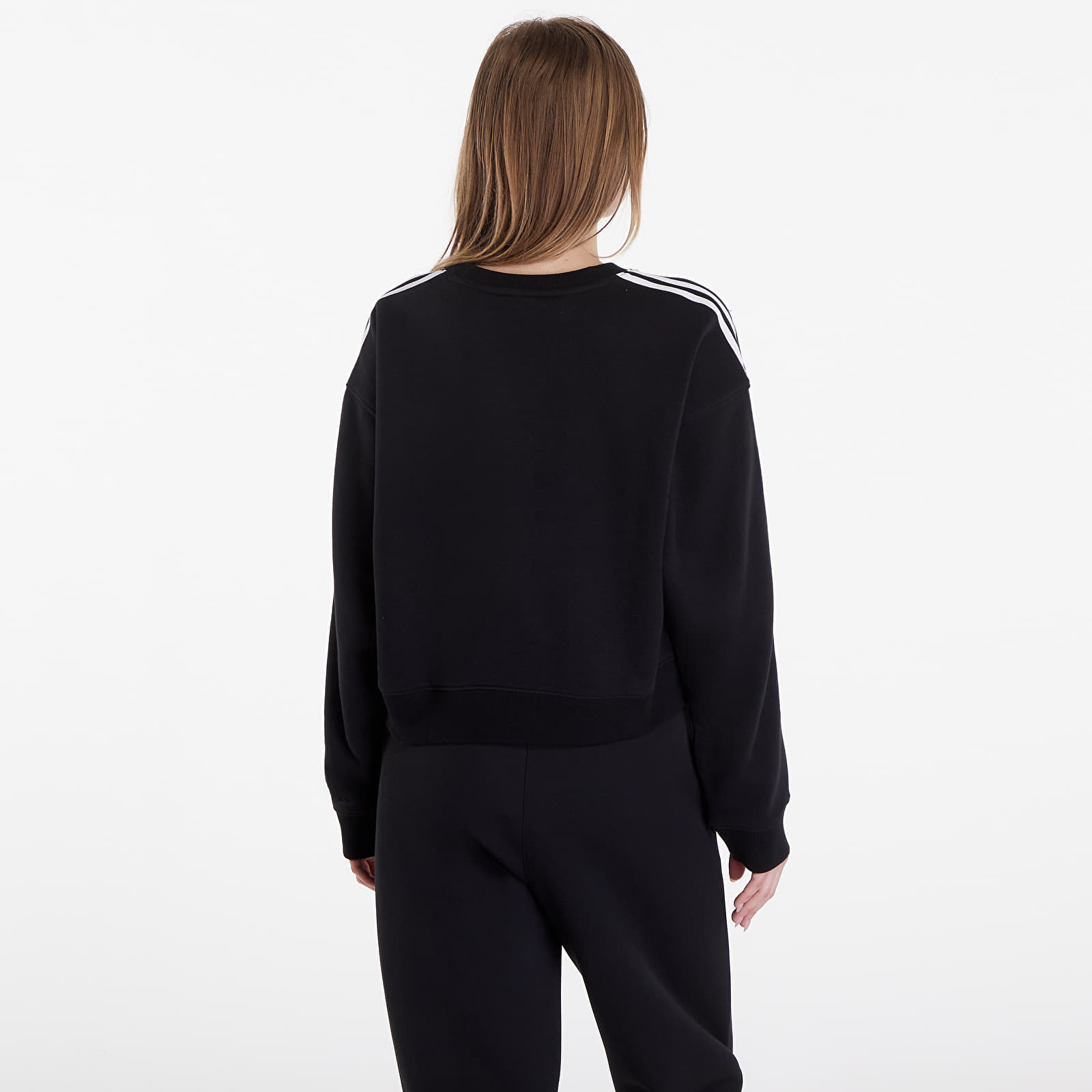 Felpe adidas 3 Stripes Classics Crew Black