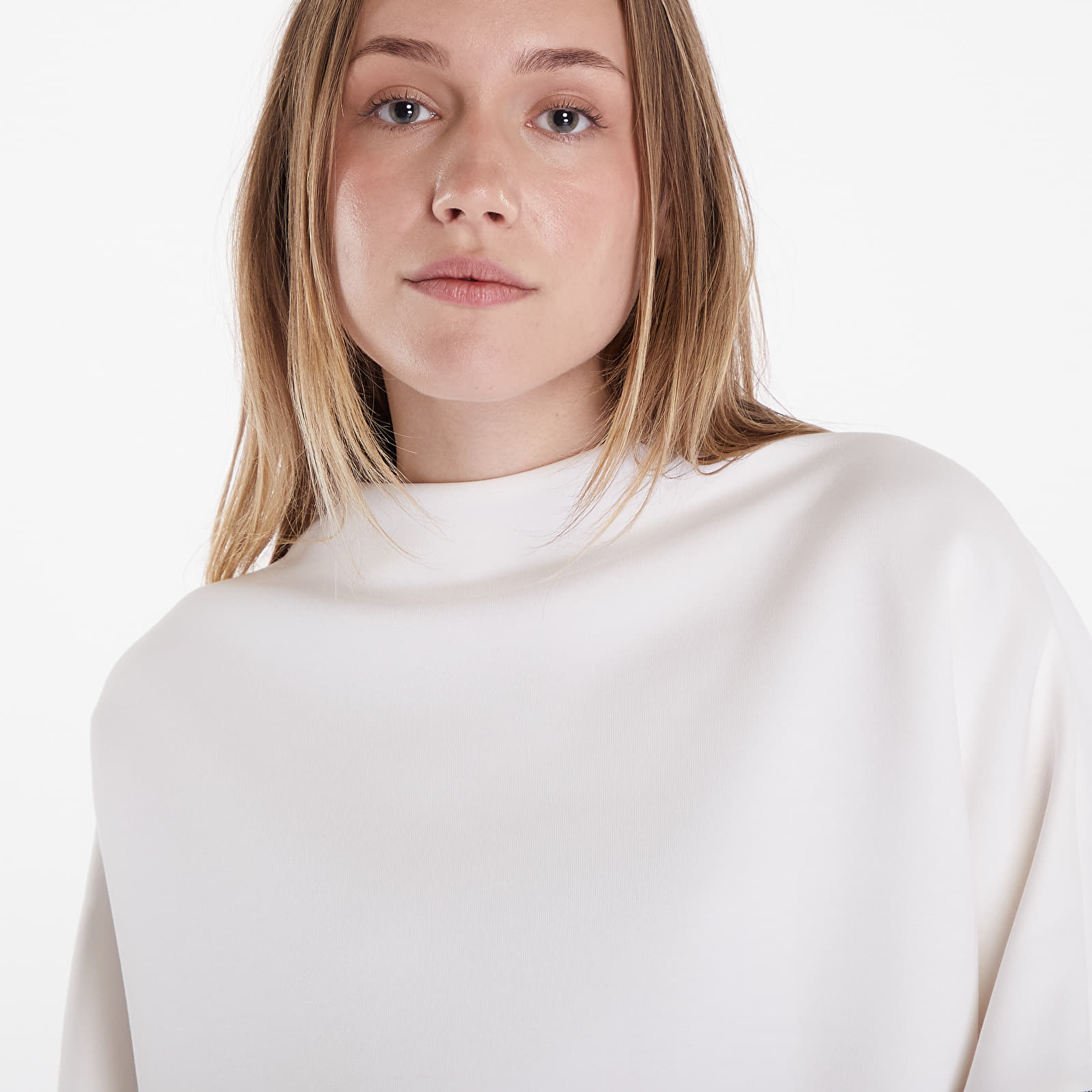 Bluzy adidas Neuclassics Oversized Sweatshirt Cloud White
