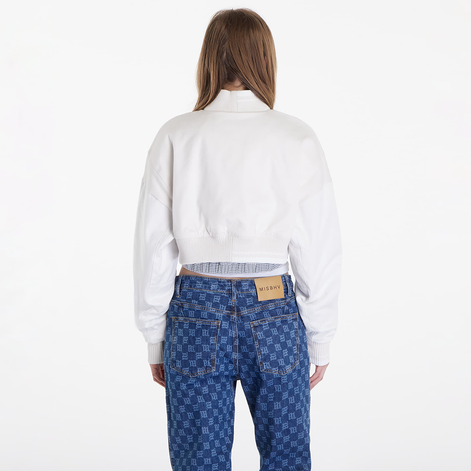 Jacken Nike Sportswear Destroyer Women's Cropped Canvas Jacket Phantom/ Summit White/ Summit White
