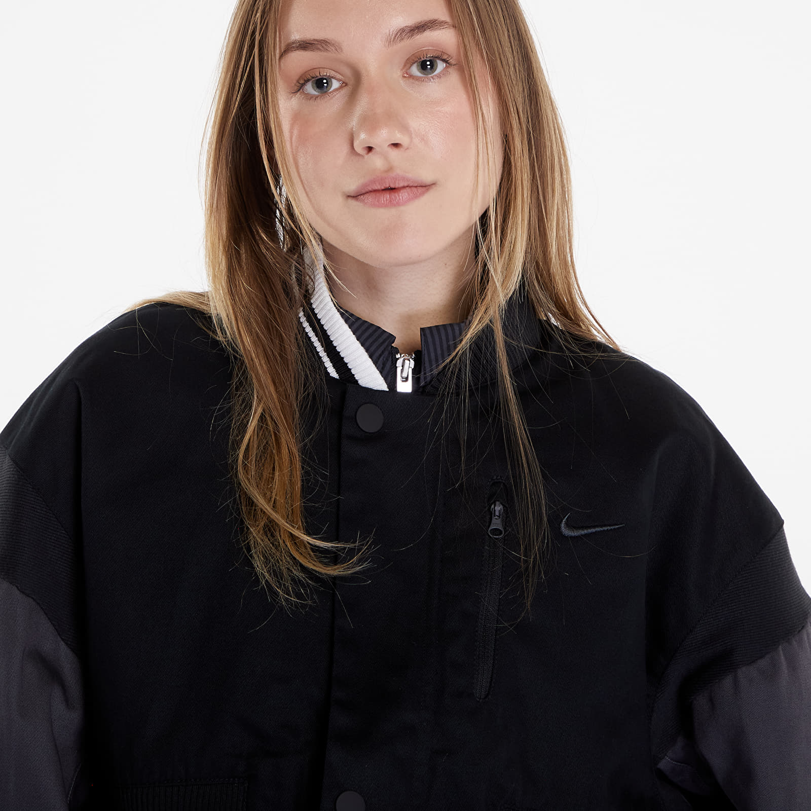 Chaquetas Nike Sportswear Women's Canvas Destroyer Jacket Black/ Anthracite/ Anthracite