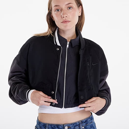 Jackets Nike Sportswear Women s Canvas Destroyer Jacket Black Anthracite Anthracite Queens