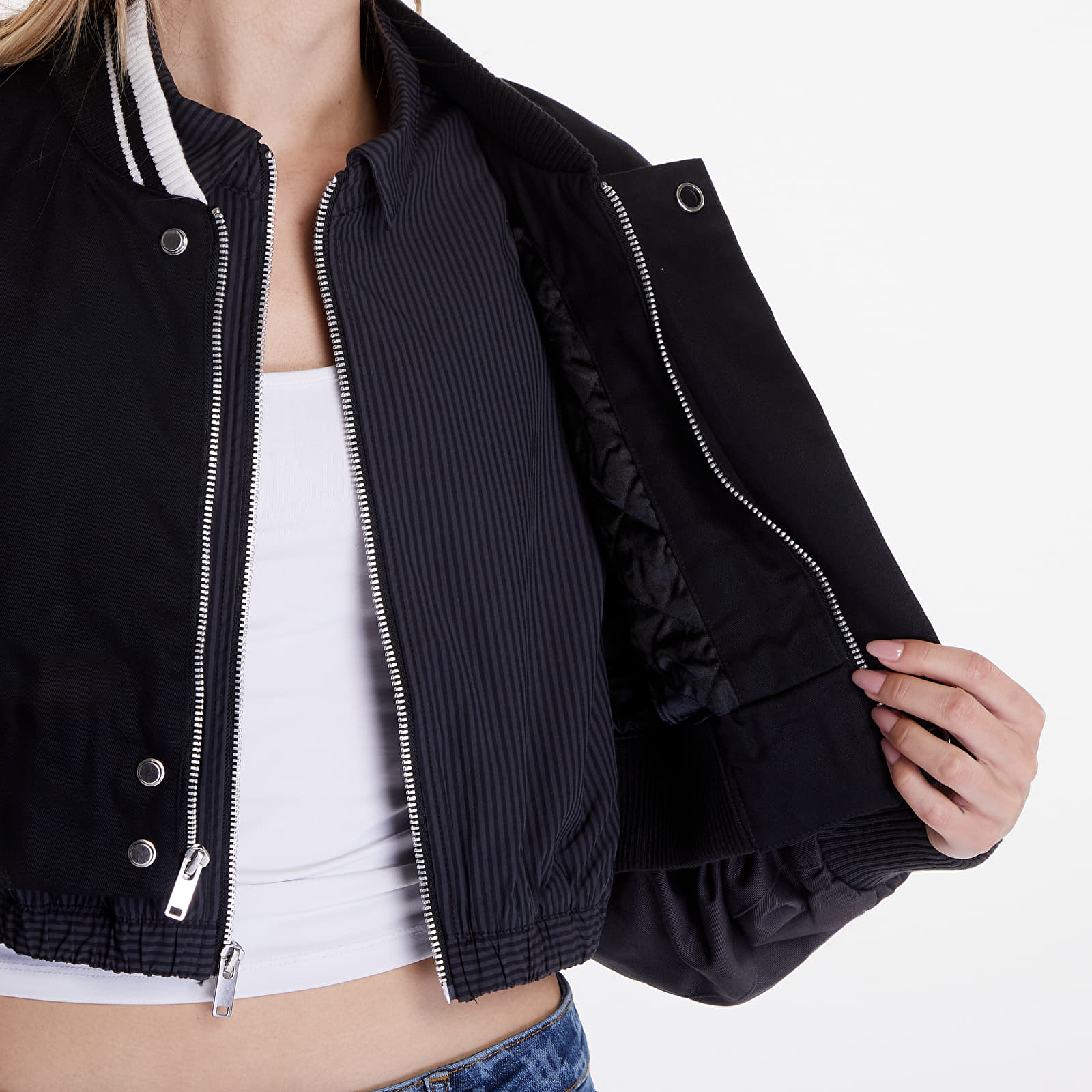 Chaquetas Nike Sportswear Women's Canvas Destroyer Jacket Black/ Anthracite/ Anthracite