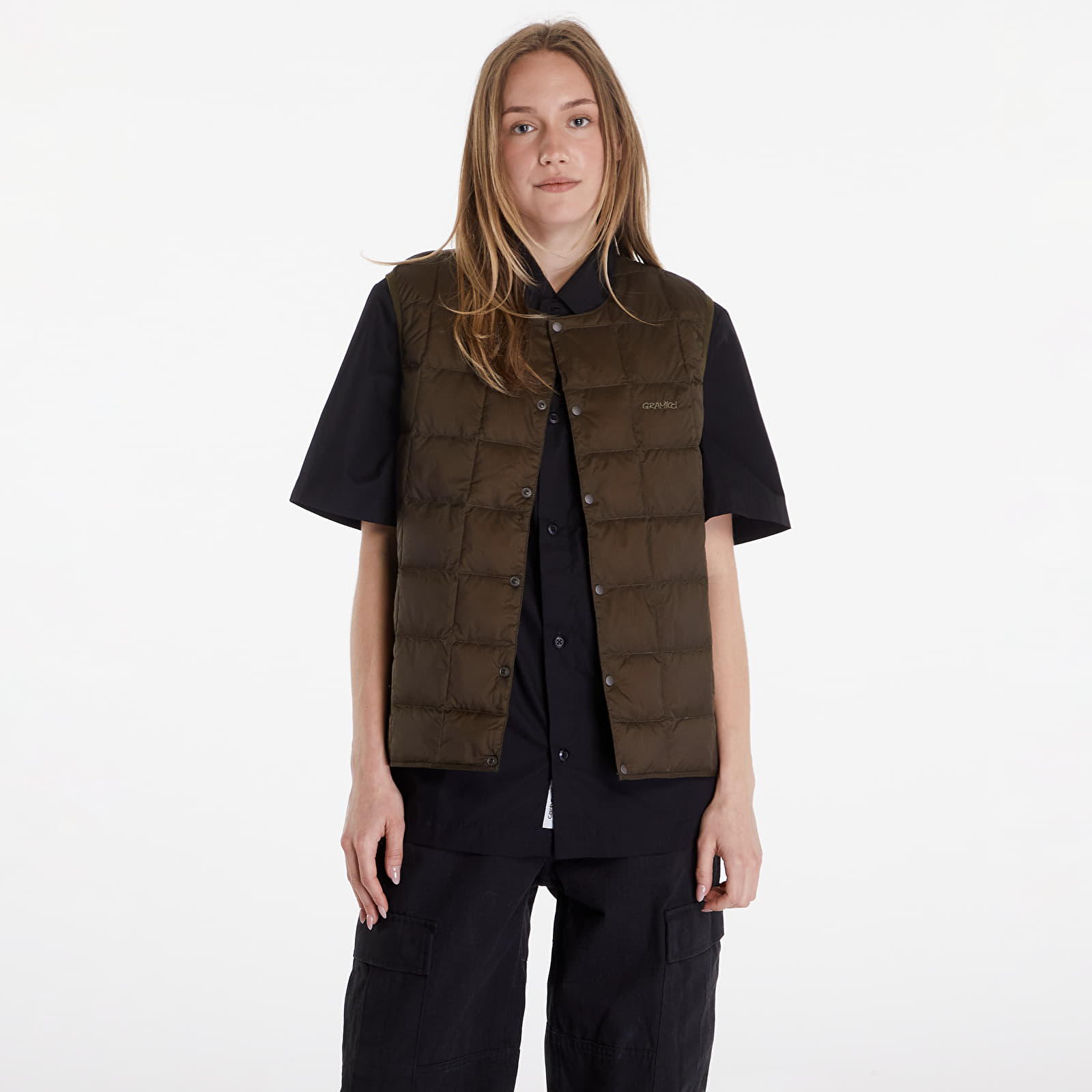 Westen Gramicci Inner Down Vest UNISEX Deep Olive