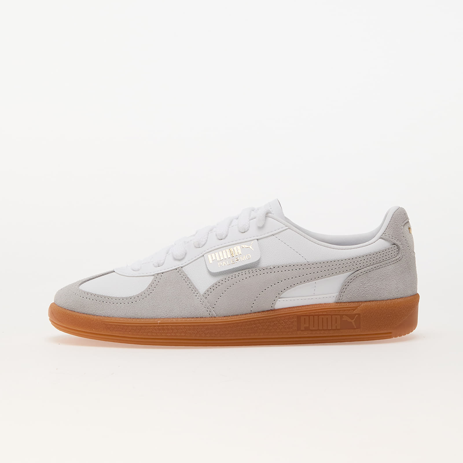 Men's sneakers and shoes Puma Palermo Lth White