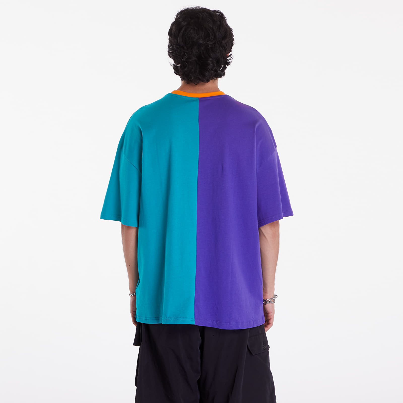 Camisetas Karl Kani KKJ Block Boxy Tee Petrol/ Purple