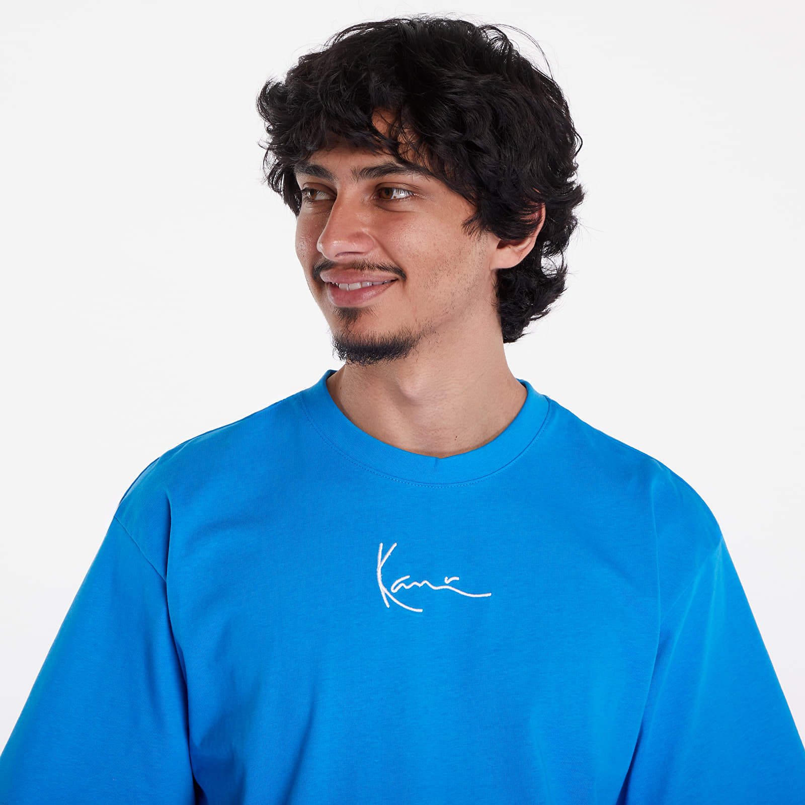 T-Shirts Männer Karl Kani Small Signature Essential Tee Blue