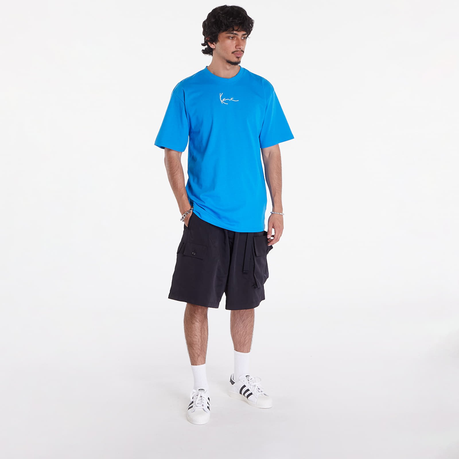 T-Shirts Männer Karl Kani Small Signature Essential Tee Blue