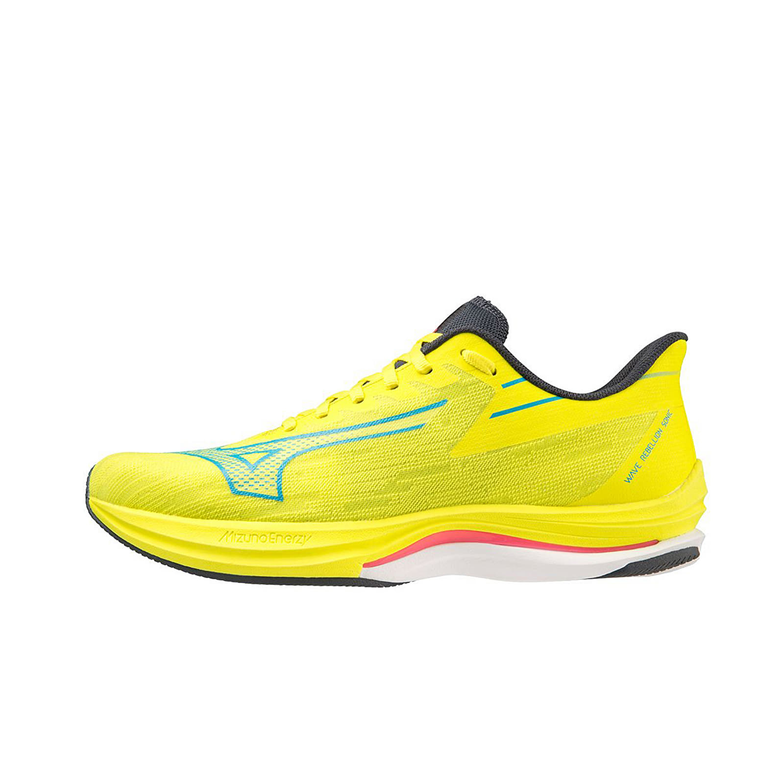 Zapatillas Hombre Mizuno Wave Rebellion Sonic Bolt2(Neon)/ JBlue/ OBlue