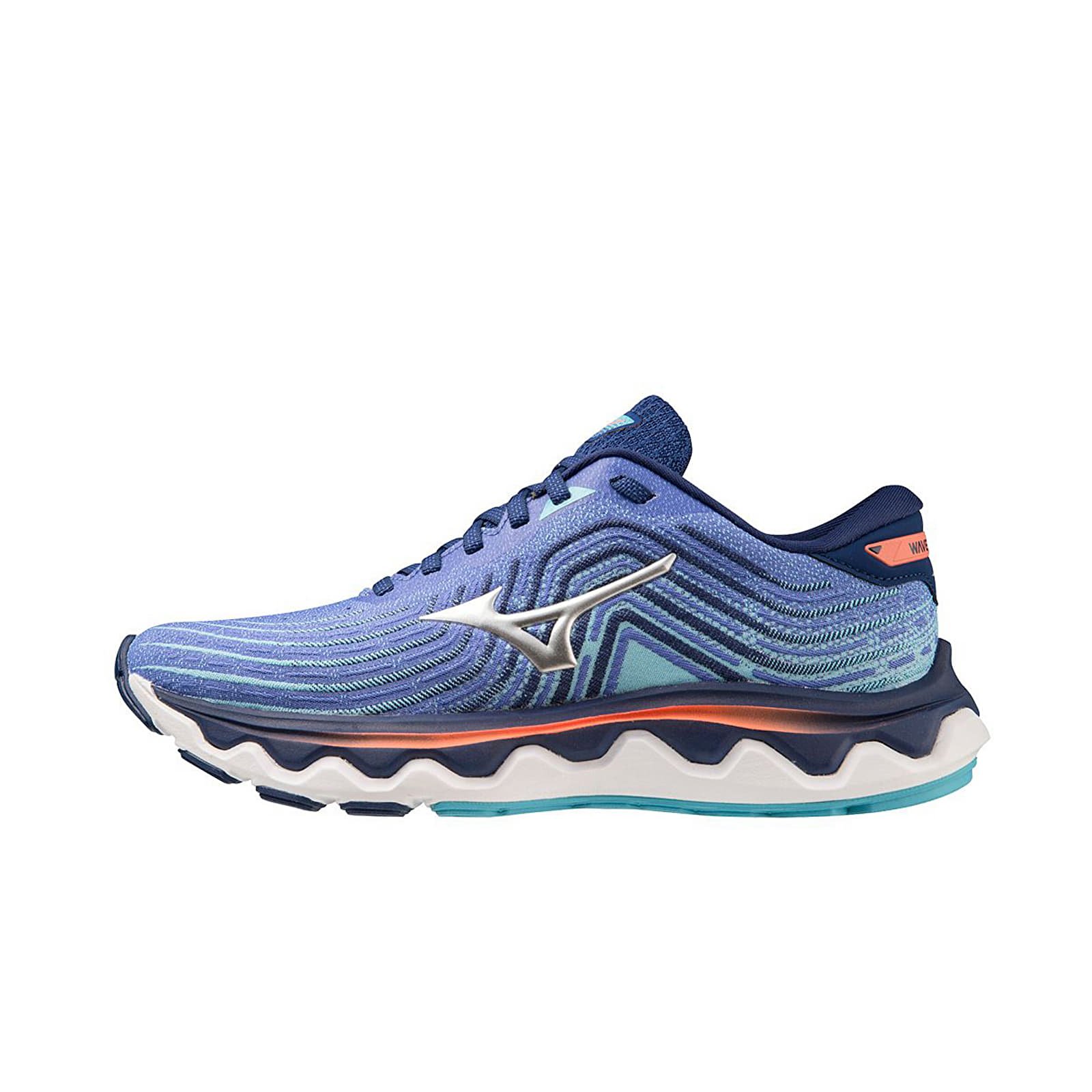 Női cipők Mizuno Wave Horizon 6 DazzlingBlu/ Slvr/ NeonFra