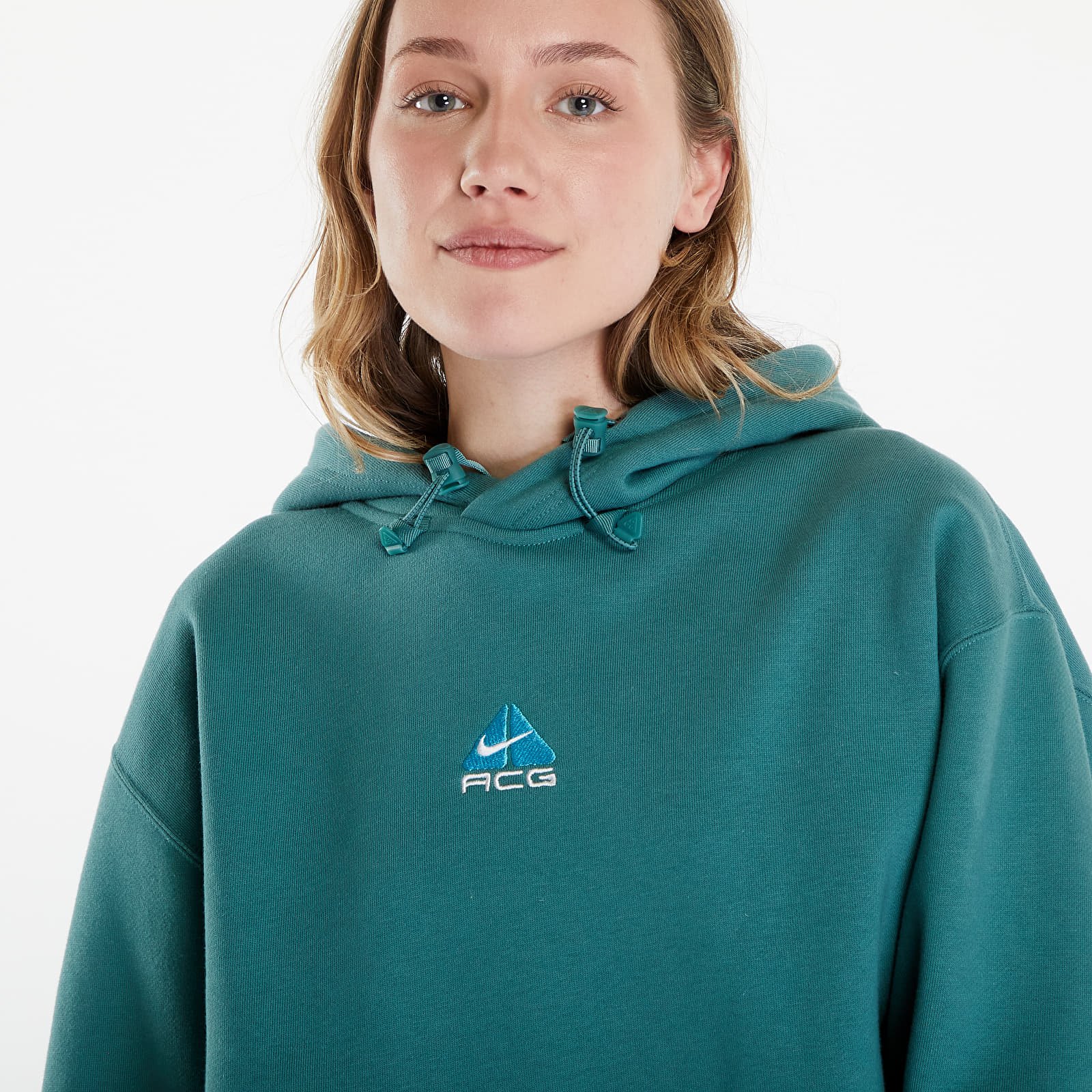 Mikiny Nike ACG Therma-FIT Fleece Pullover Hoodie UNISEX Bicoastal/ Summit White