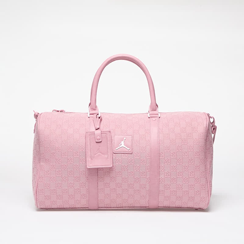 Jordan Monogram Duffle Bag Pink Glaze | Queens