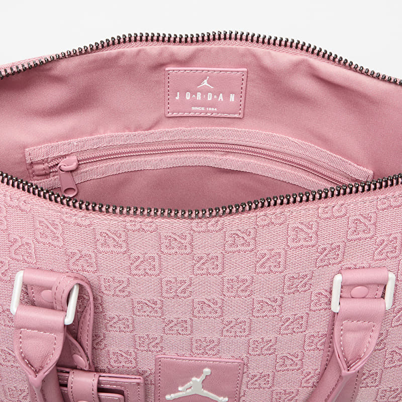 Jordan Monogram Duffle Bag Pink Glaze | Queens