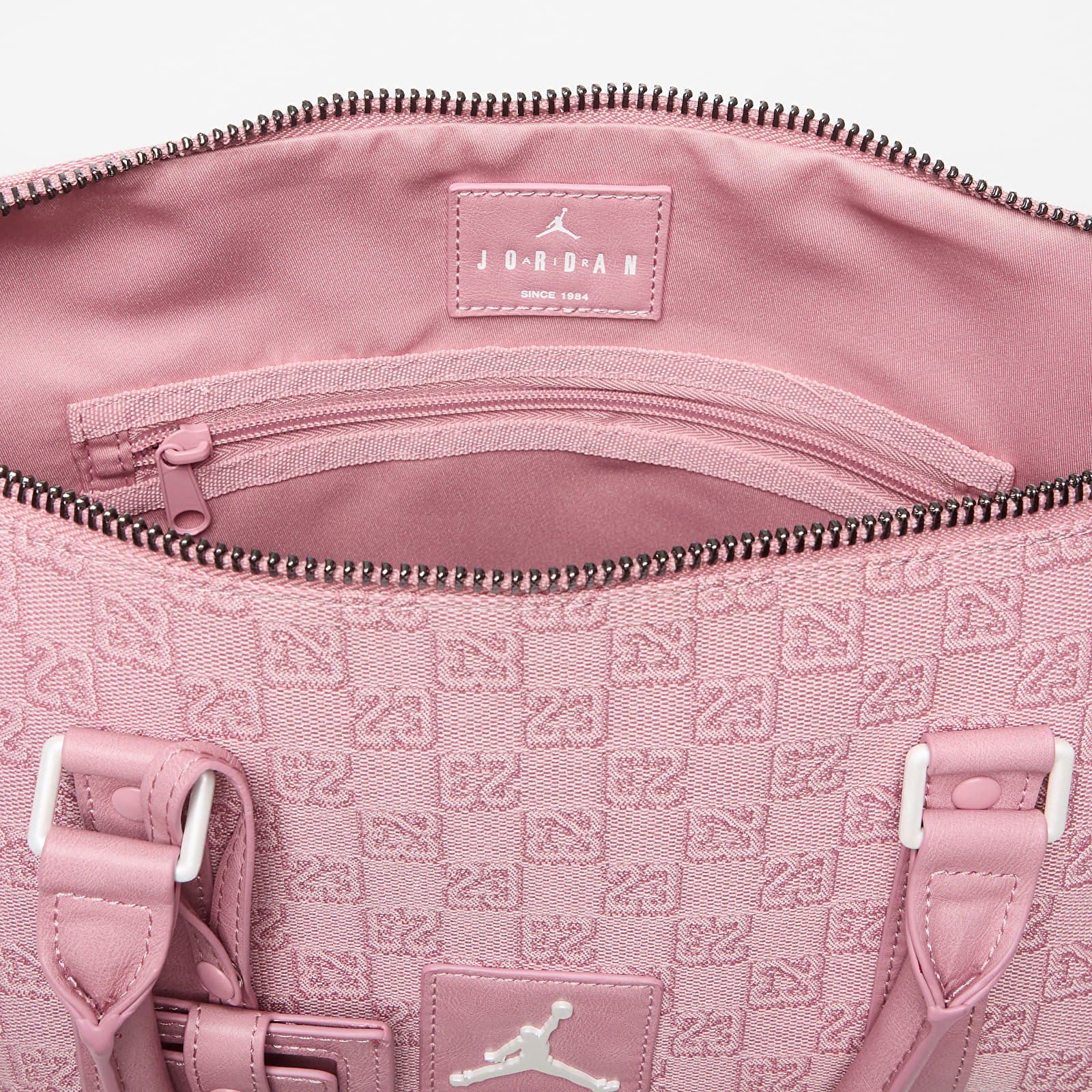 Tašky přes rameno Jordan Monogram Duffle Bag Pink Glaze