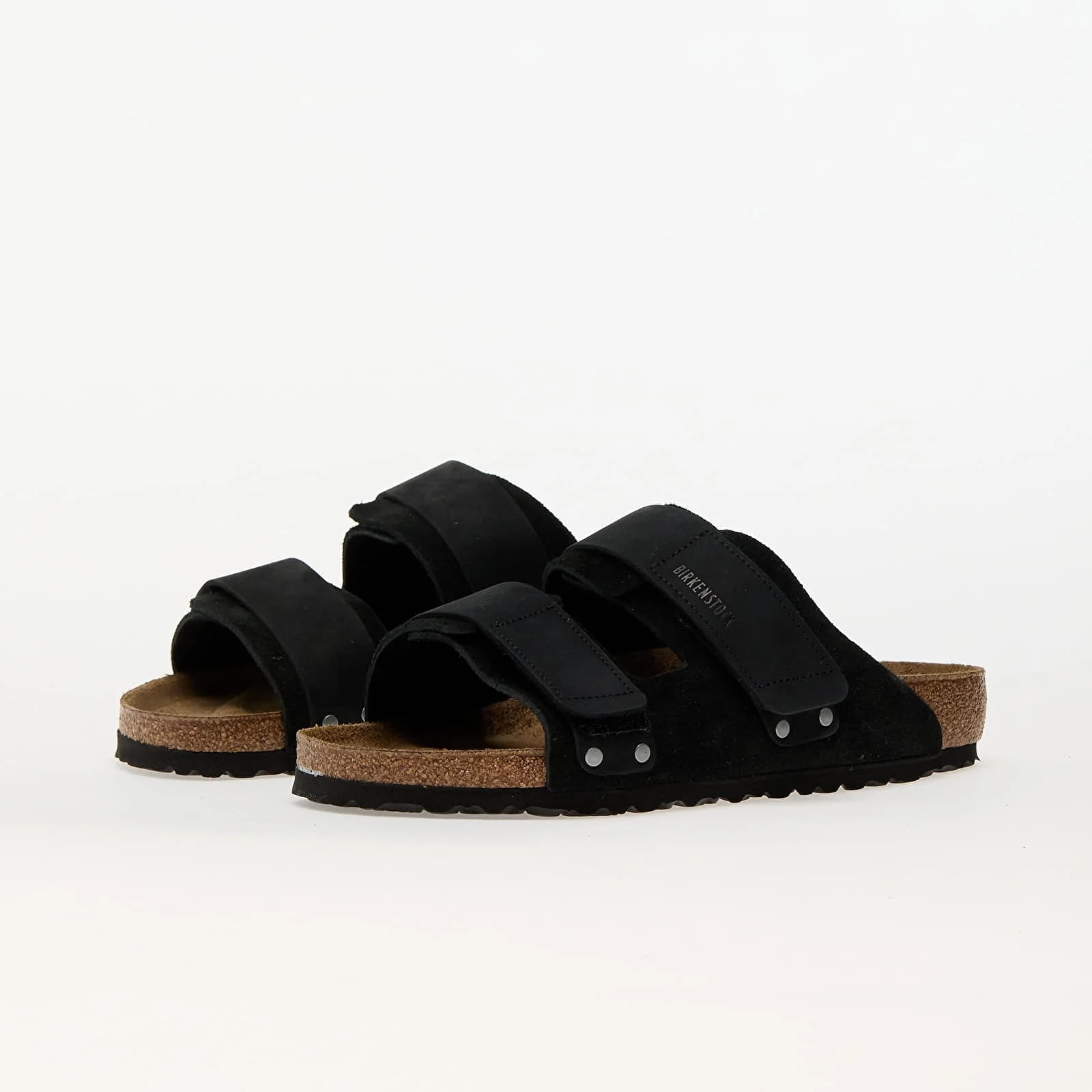 Men's sneakers and shoes Birkenstock Uji Nubuck/Suede Leather Black
