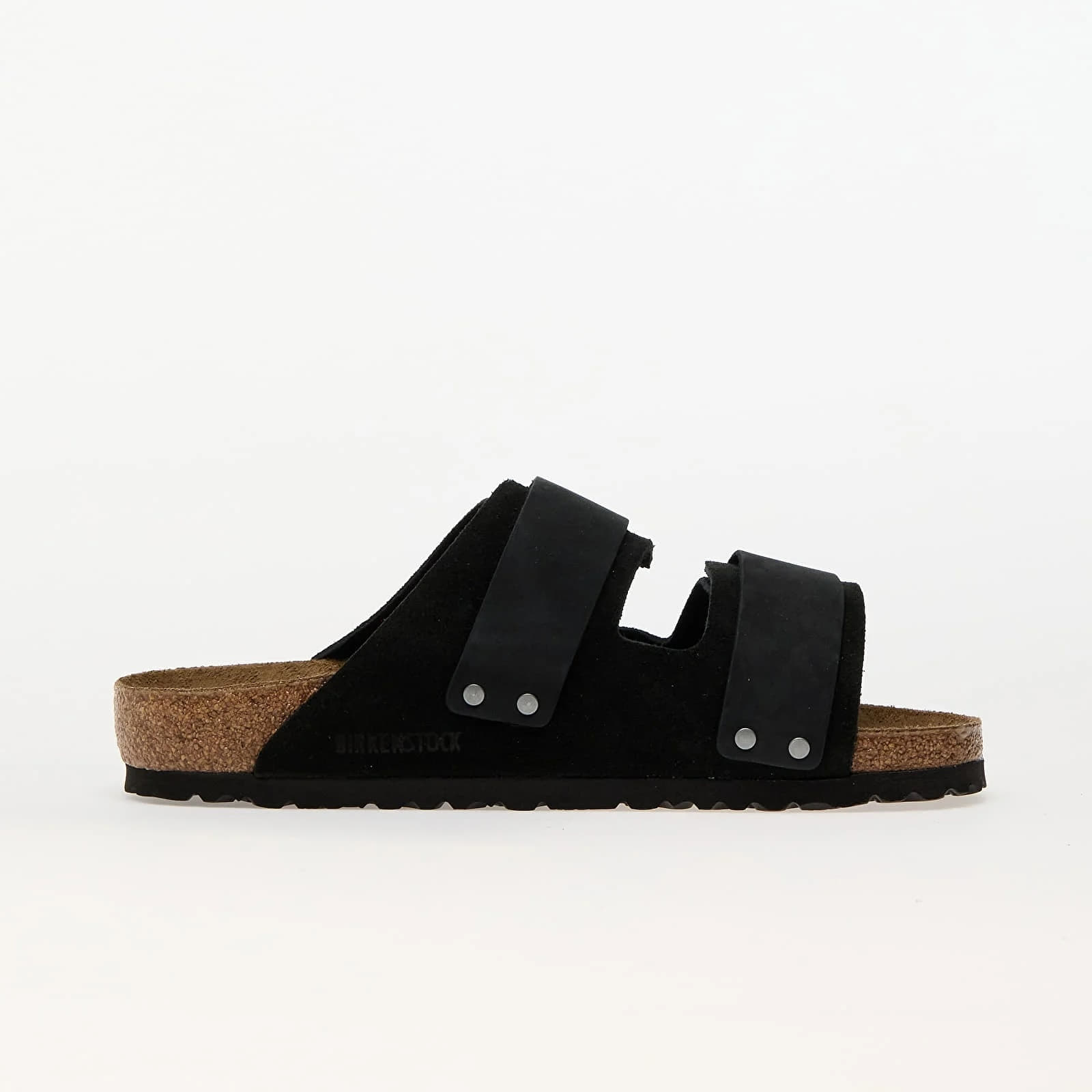 Men's sneakers and shoes Birkenstock Uji Nubuck/Suede Leather Black