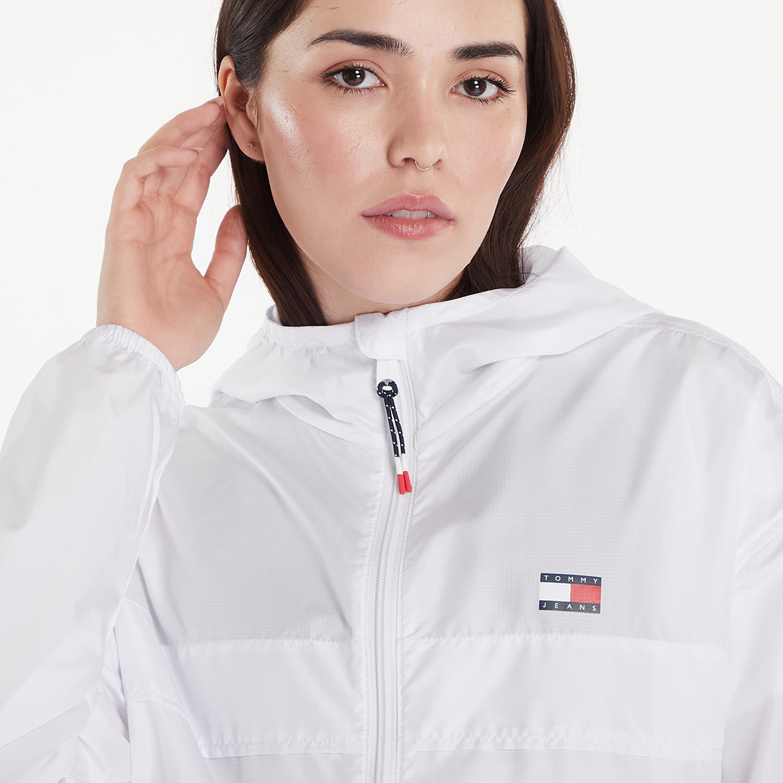 Tommy jeans windbreaker womens on sale