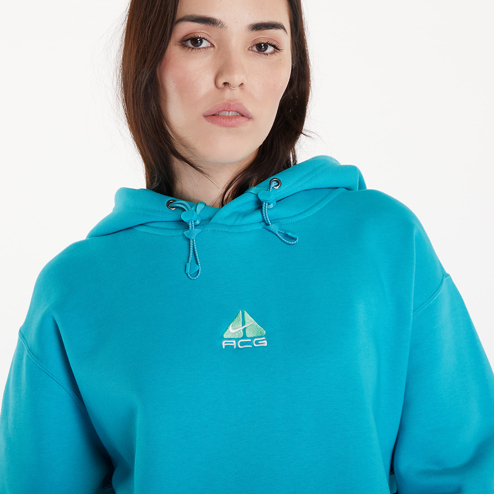 Sudaderas Nike ACG Therma-FIT Fleece Pullover Hoodie UNISEX Dusty Cactus/ Summit White