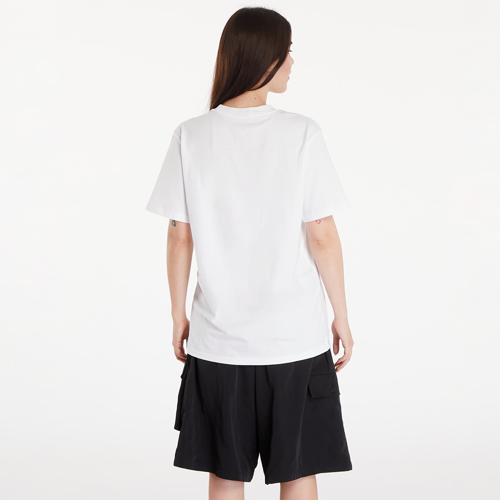 Herren-T-Shirts Carhartt WIP S/S Script T-Shirt White/ Black 