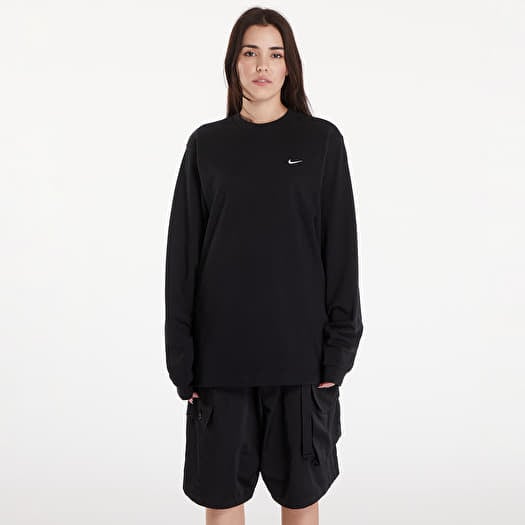 Majica Nike Solo Swoosh Unisex Long-Sleeve Top Black/ White