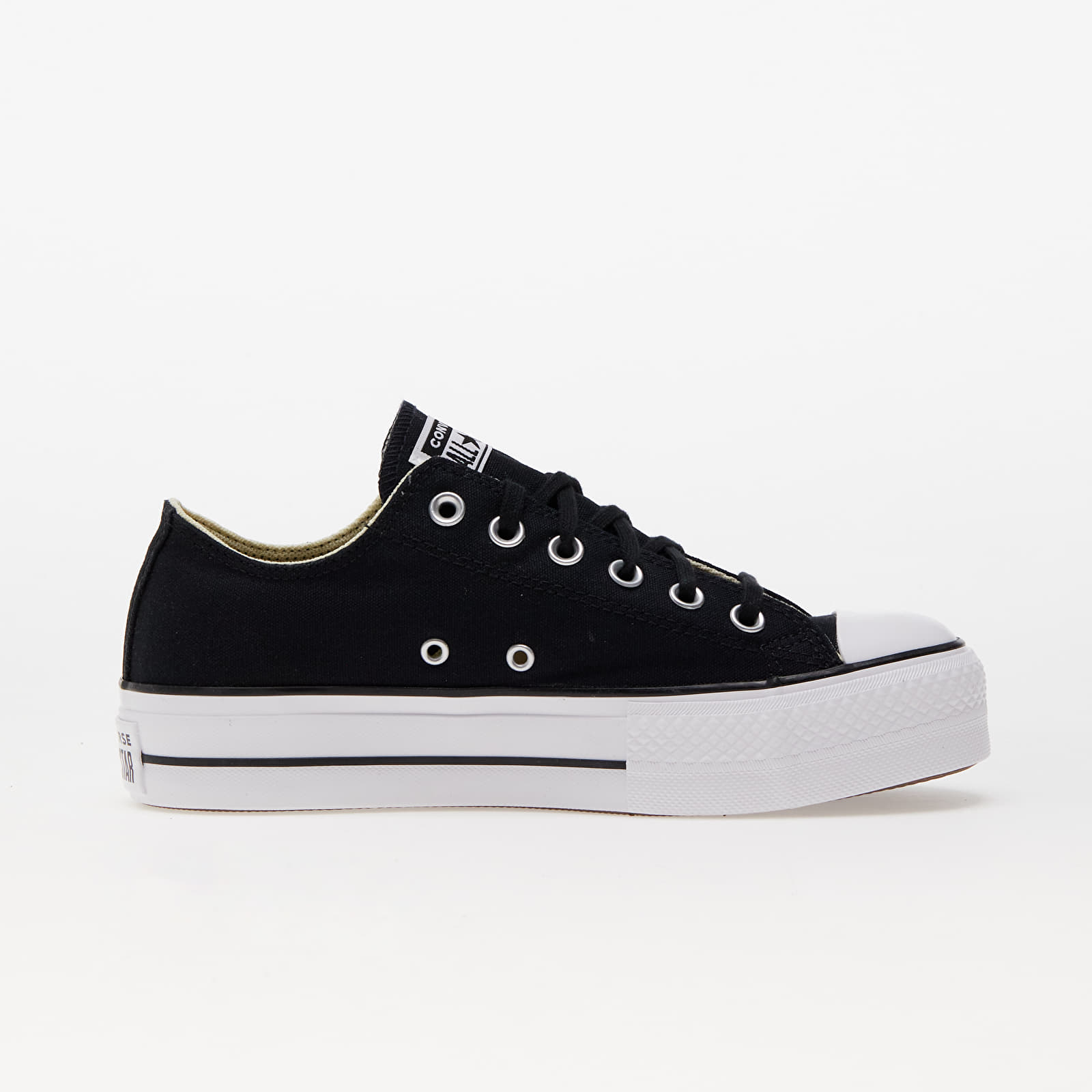 Women's sneakers and shoes Converse Chuck Taylor All Star Lift OX Black/ White/ White