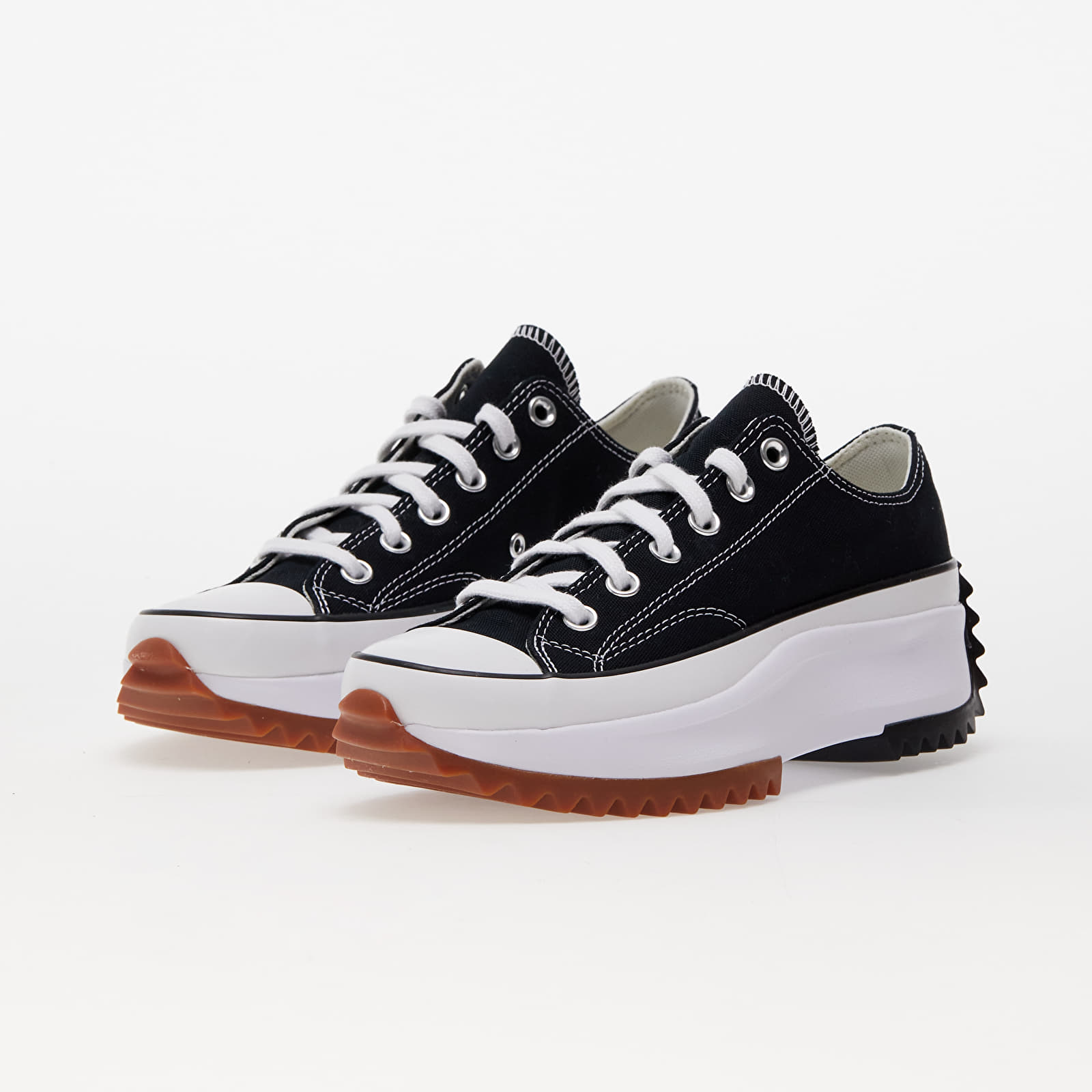 Adidași și pantofi pentru femei Converse Run Star Hike Low Black/ White/ Gum