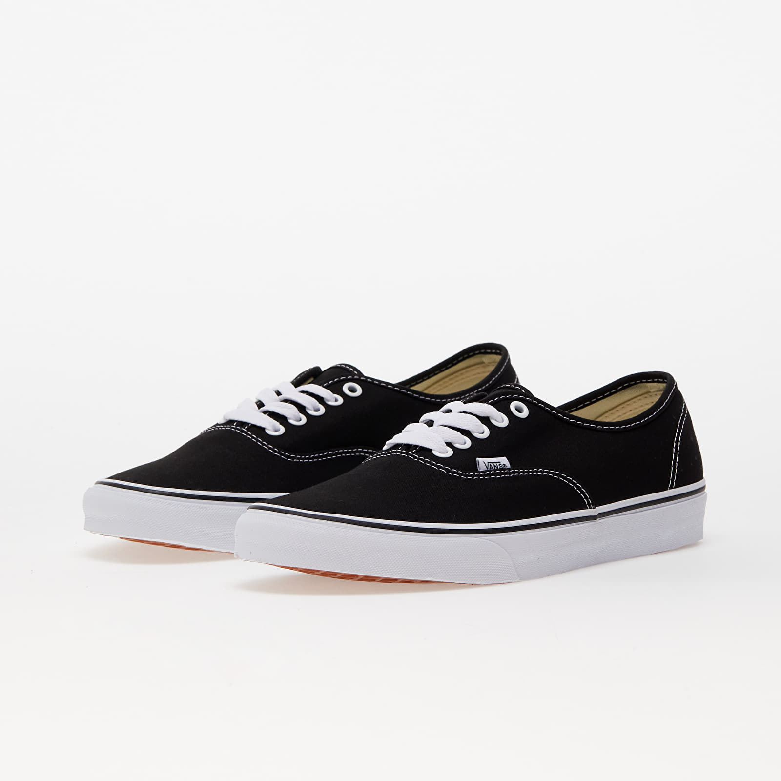 Vans authentic black price best sale
