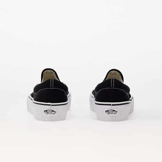 Black slip on platform vans online