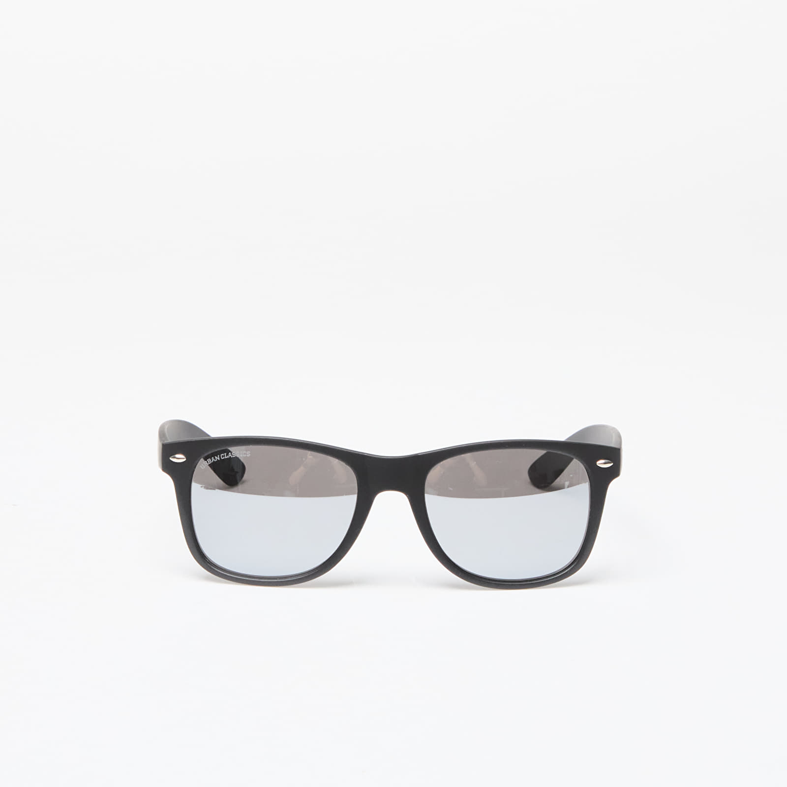 Sluneční brýle Urban Classics Sunglasses Likoma Mirror With Chain Black/ Silver