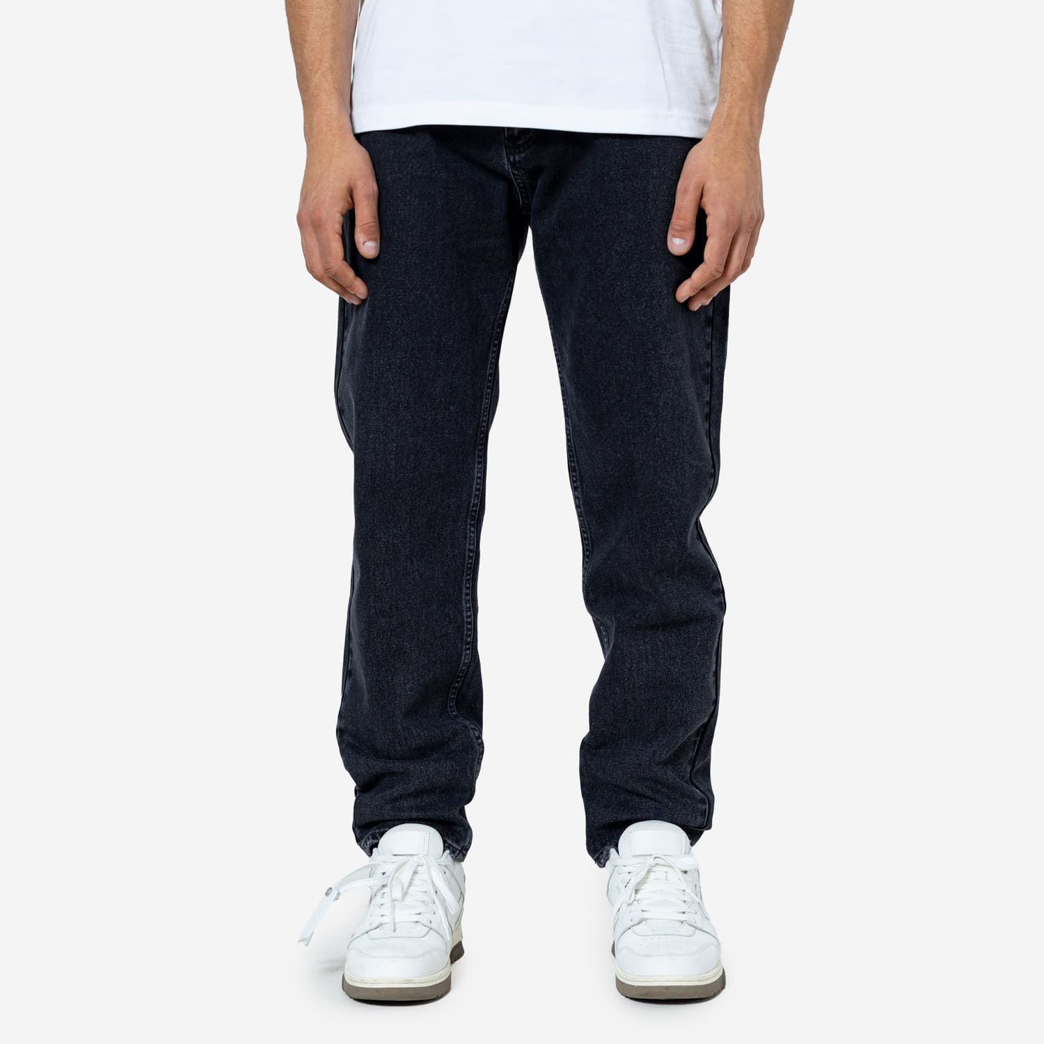 Džíny Don Lemme Straight Fit Jeans Refined Washed Black