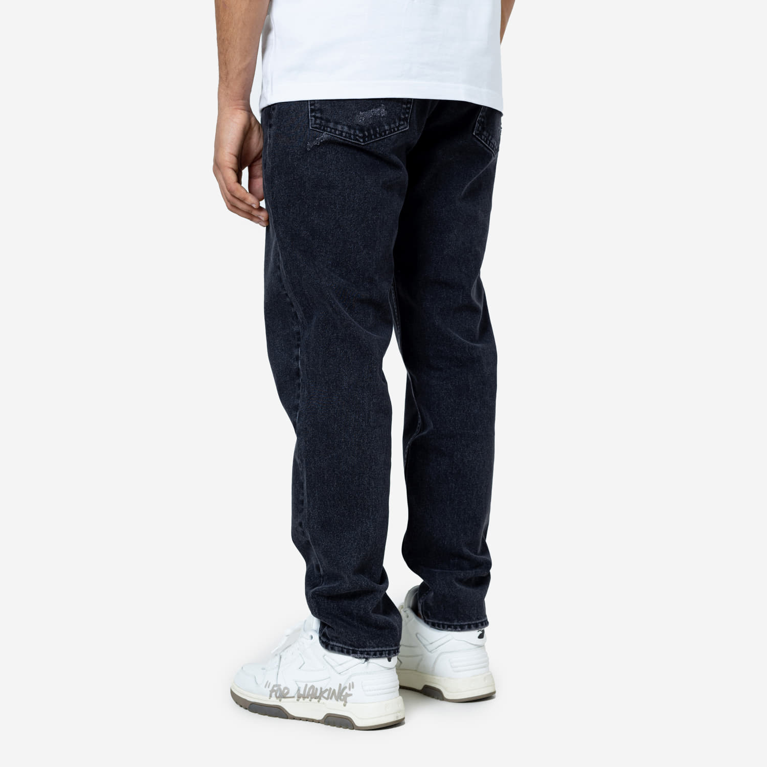 Džíny Don Lemme Straight Fit Jeans Refined Washed Black